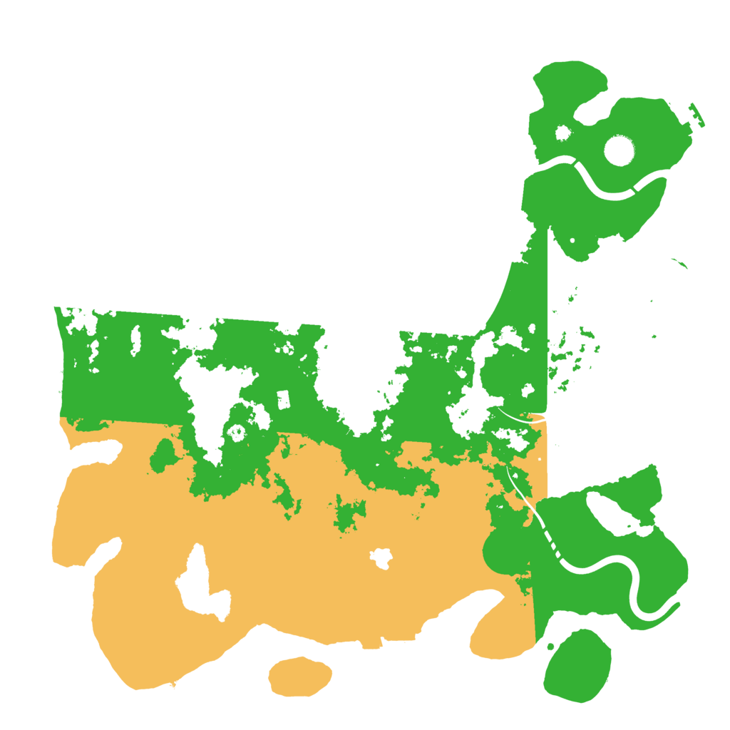 Biome Rust Map: Procedural Map, Size: 4250, Seed: 26383063
