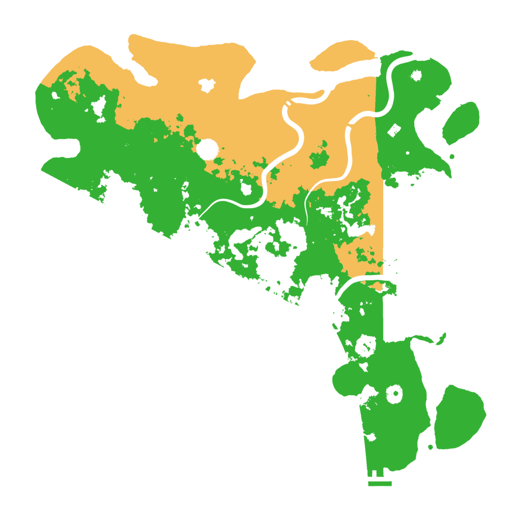 Biome Rust Map: Procedural Map, Size: 4250, Seed: 218533478