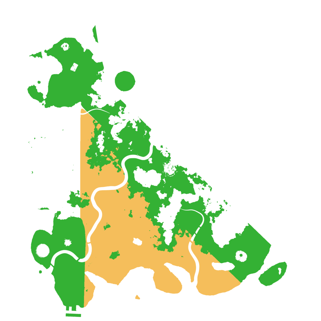 Biome Rust Map: Procedural Map, Size: 4250, Seed: 200127