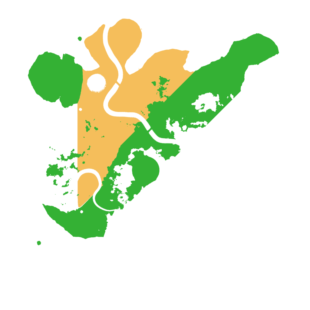 Biome Rust Map: Procedural Map, Size: 3000, Seed: 775864411