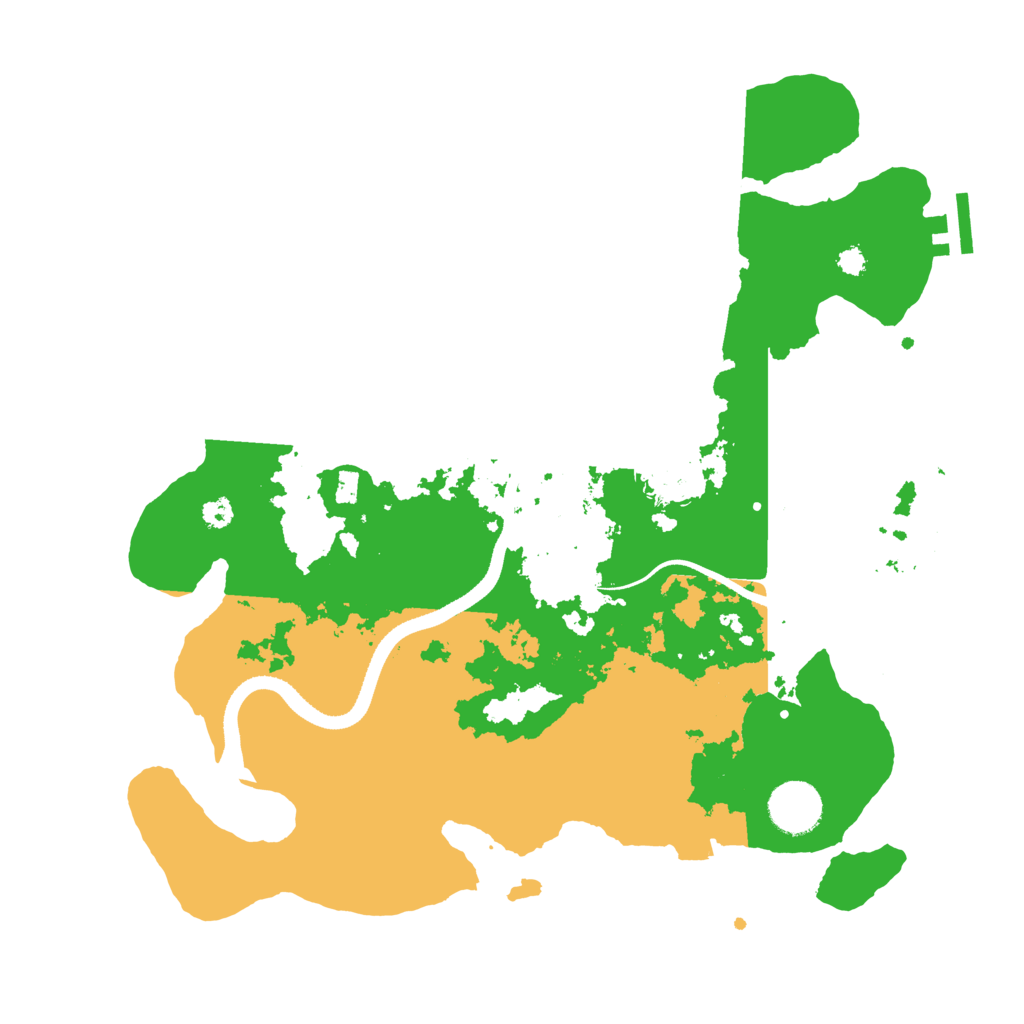 Biome Rust Map: Procedural Map, Size: 3400, Seed: 985210447