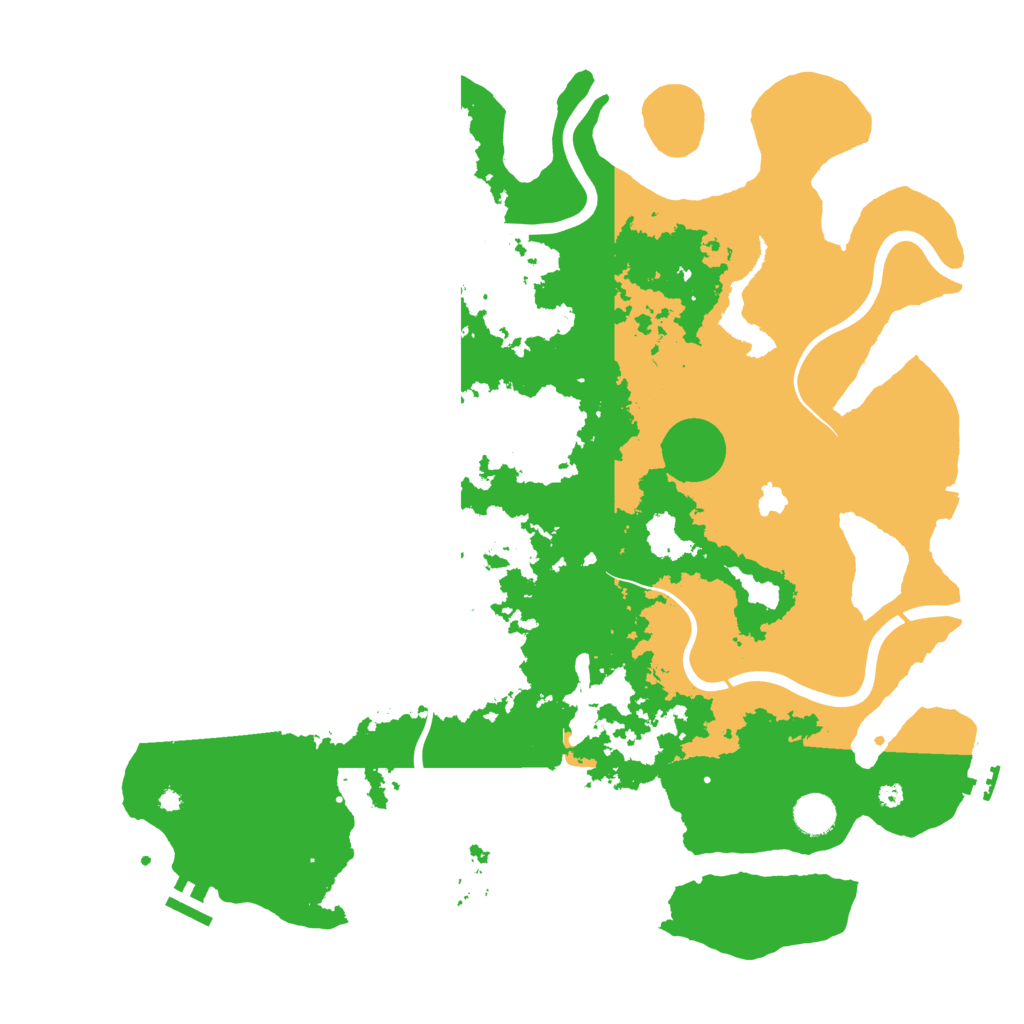 Biome Rust Map: Procedural Map, Size: 4250, Seed: 921734062