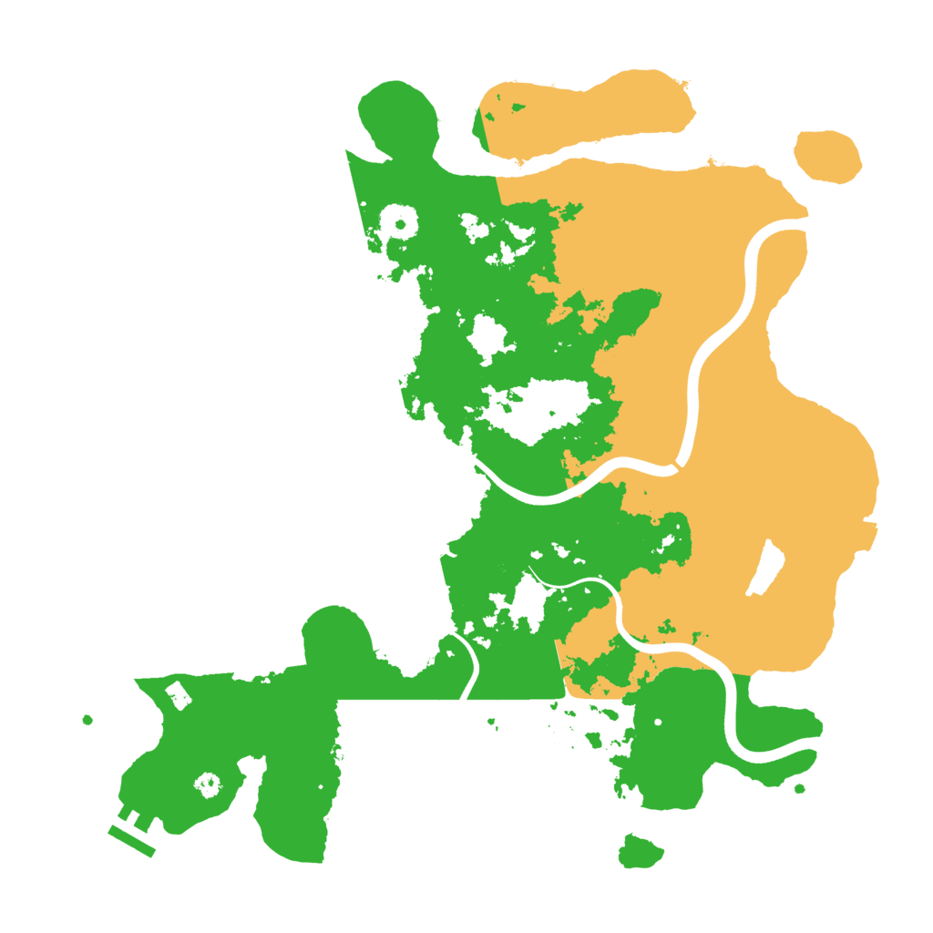 Biome Rust Map: Procedural Map, Size: 3750, Seed: 139265977