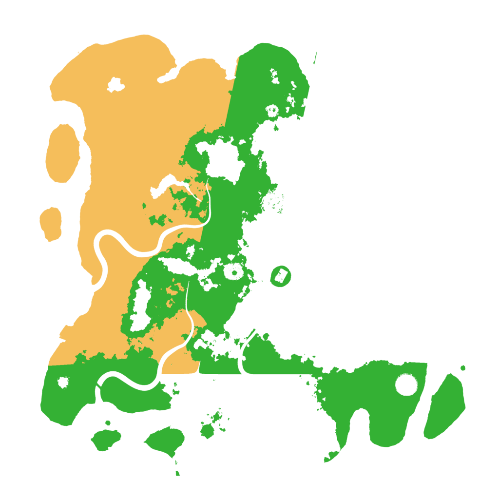 Biome Rust Map: Procedural Map, Size: 4000, Seed: 28475