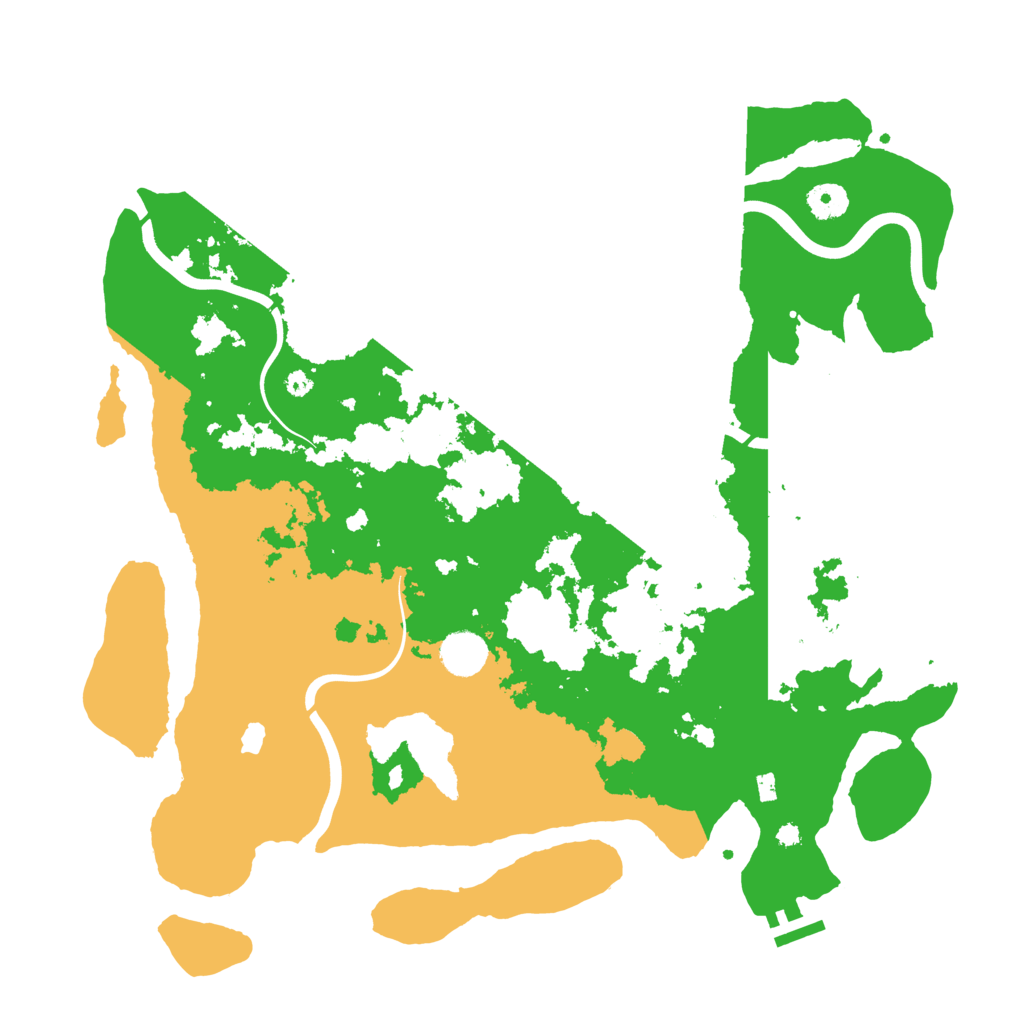 Biome Rust Map: Procedural Map, Size: 4000, Seed: 360942619