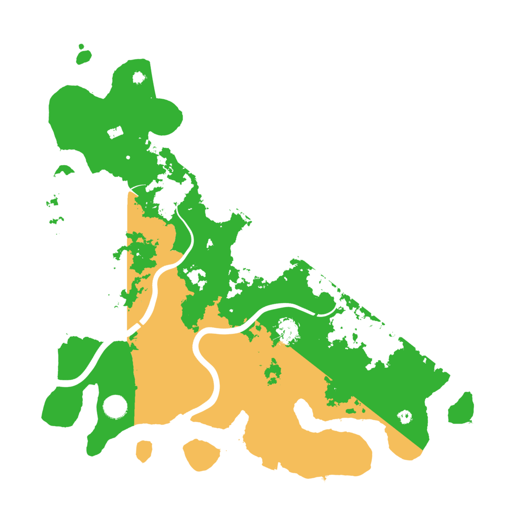 Biome Rust Map: Procedural Map, Size: 3750, Seed: 1982489454