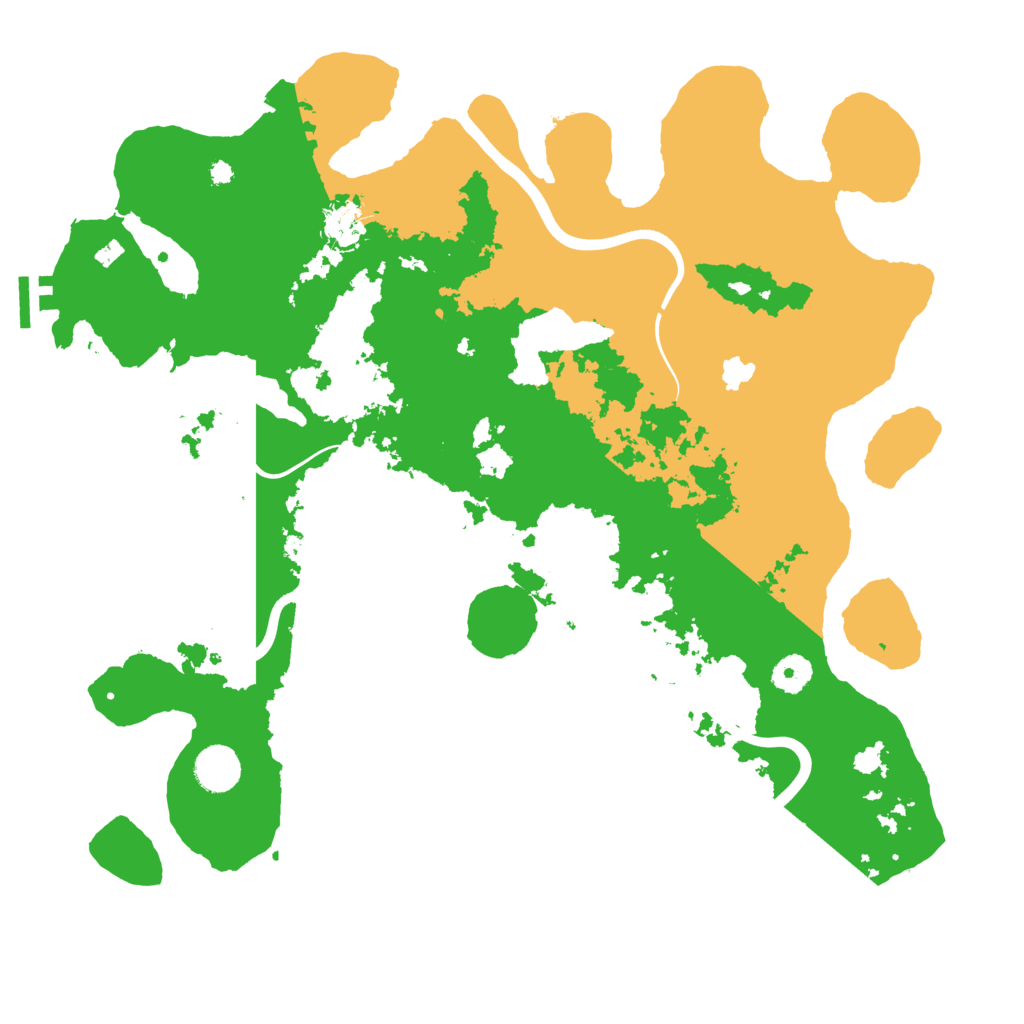 Biome Rust Map: Procedural Map, Size: 4000, Seed: 740547844