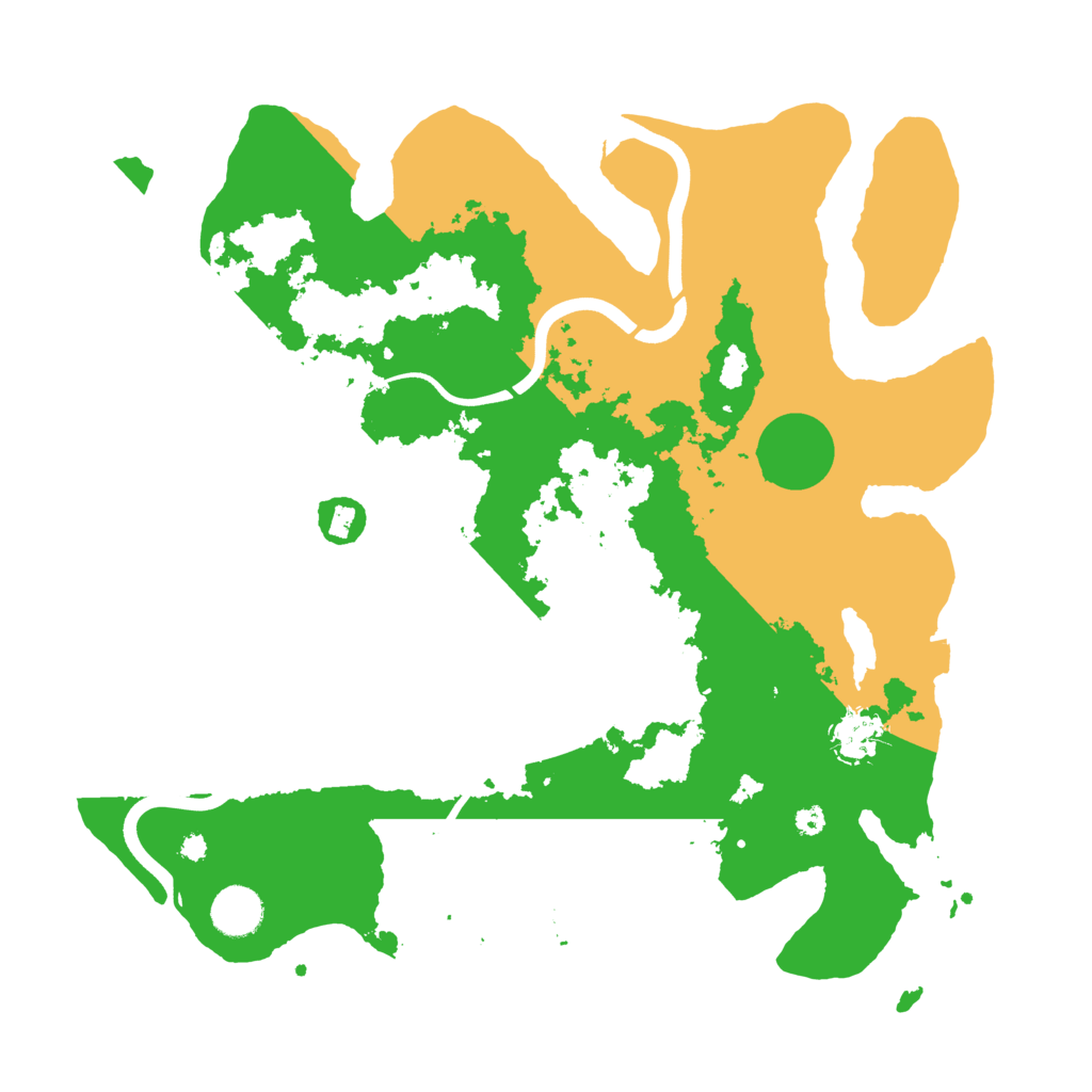 Biome Rust Map: Procedural Map, Size: 3750, Seed: 708901055