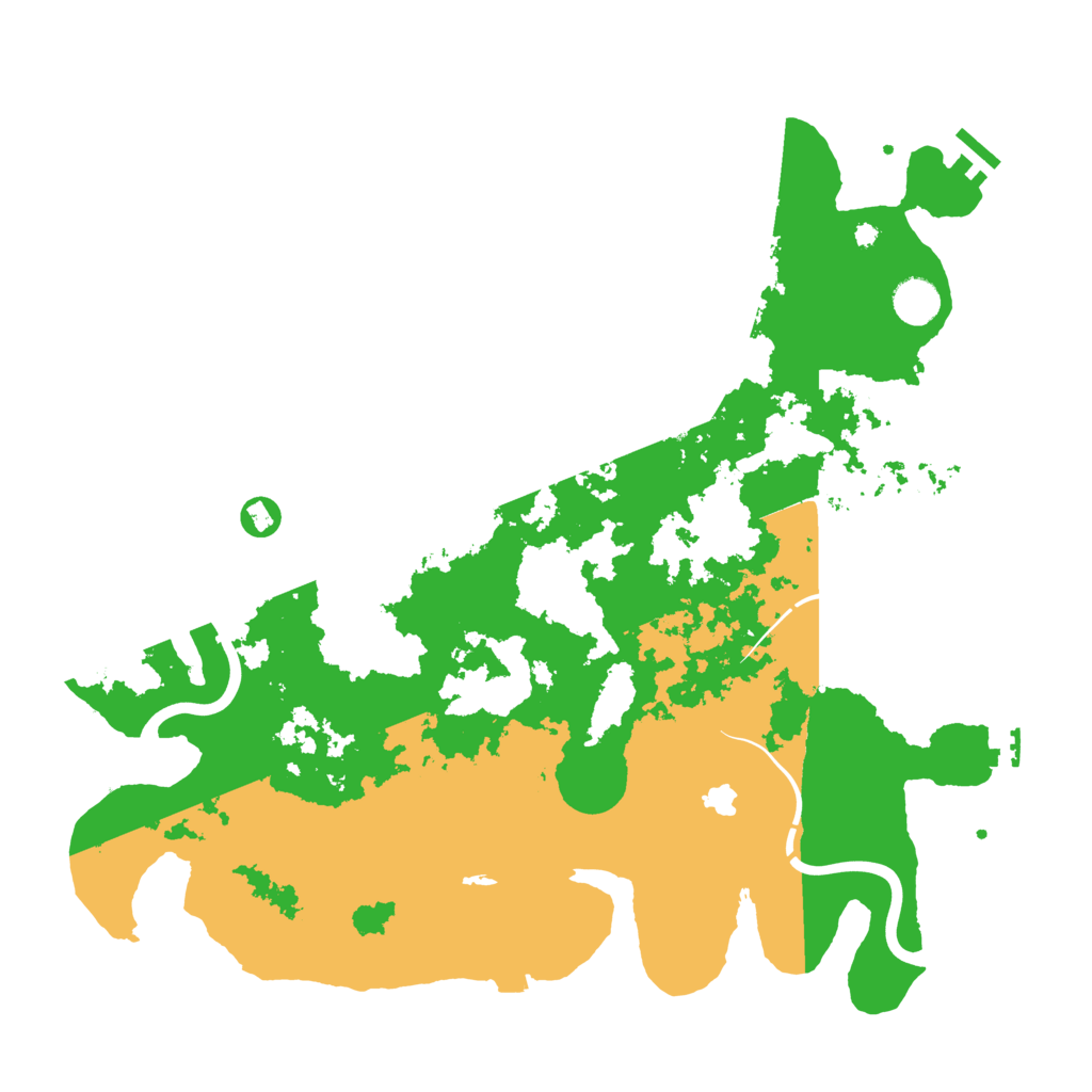 Biome Rust Map: Procedural Map, Size: 4250, Seed: 159502795