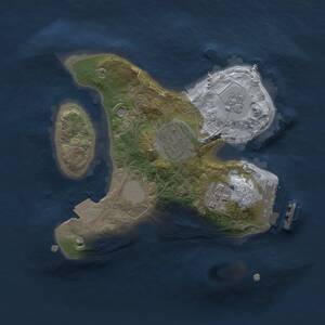 Thumbnail Rust Map: Procedural Map, Size: 1900, Seed: 882131040, 5 Monuments