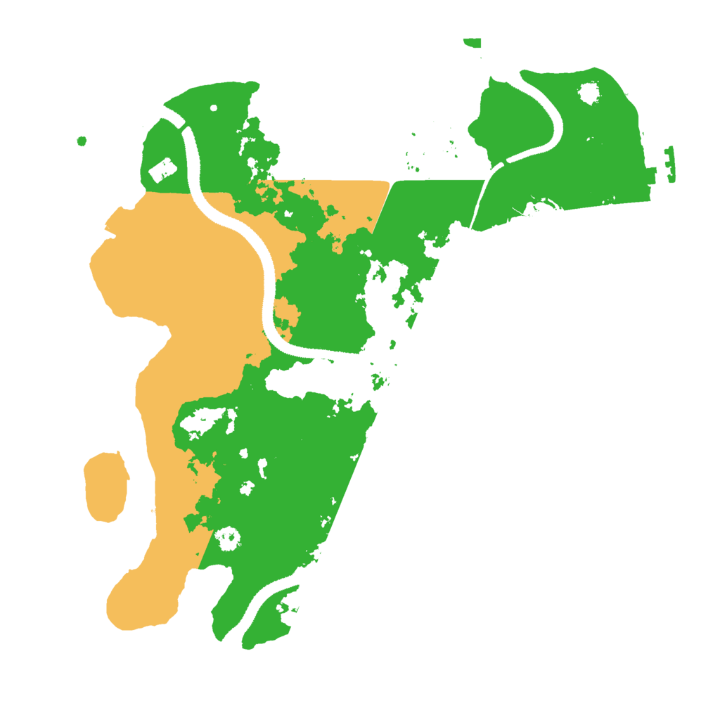 Biome Rust Map: Procedural Map, Size: 3000, Seed: 1118741498