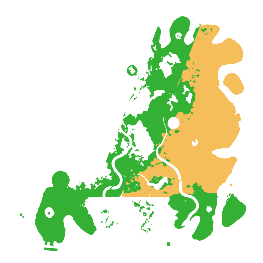 Biome Rust Map: Procedural Map, Size: 4000, Seed: 1562424255