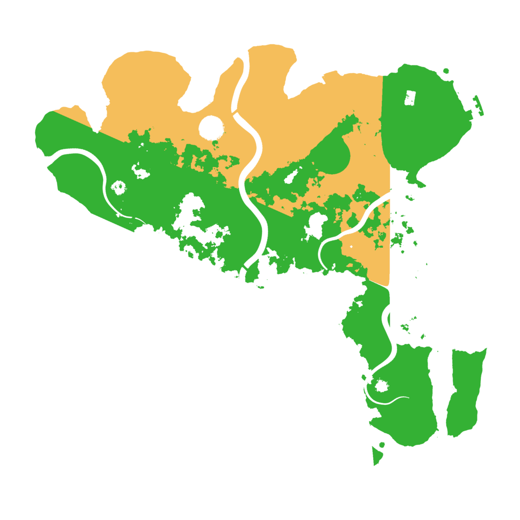 Biome Rust Map: Procedural Map, Size: 3750, Seed: 637805615