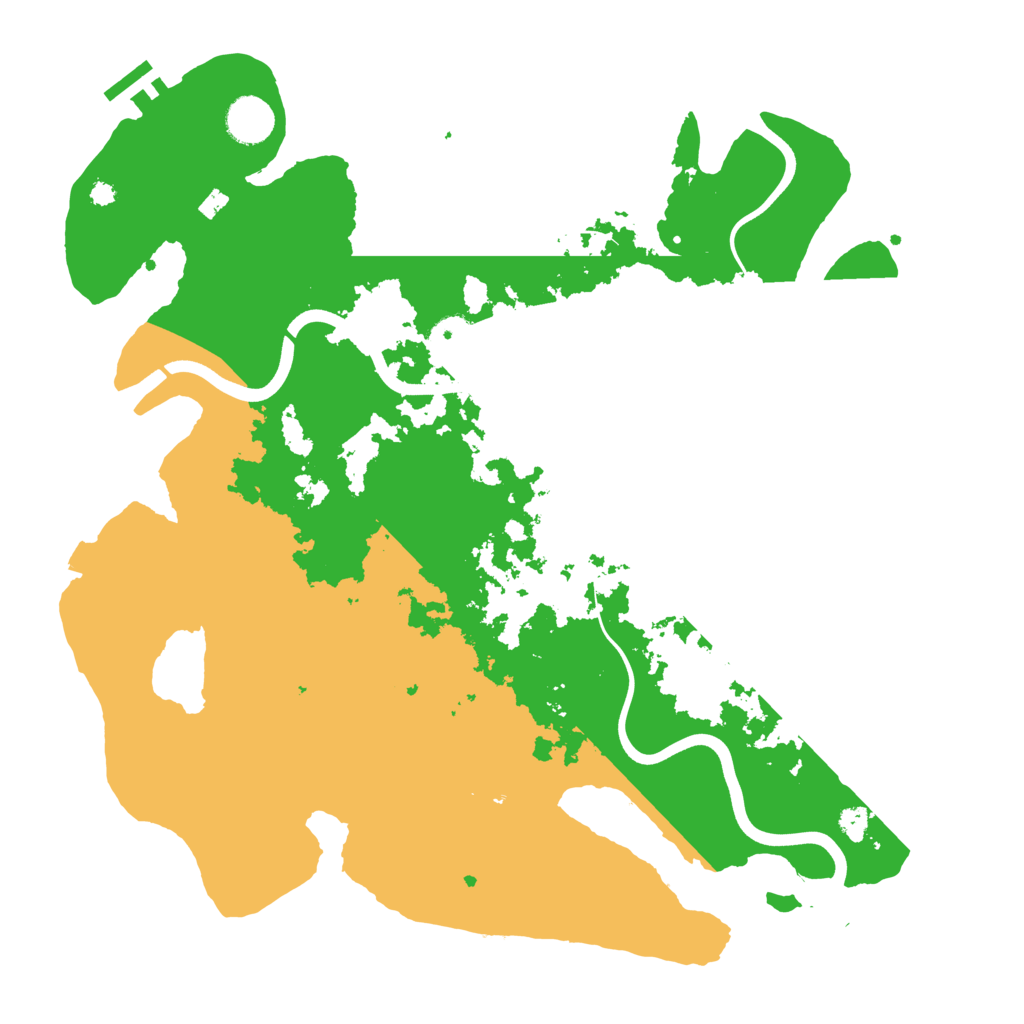 Biome Rust Map: Procedural Map, Size: 3800, Seed: 1074944835