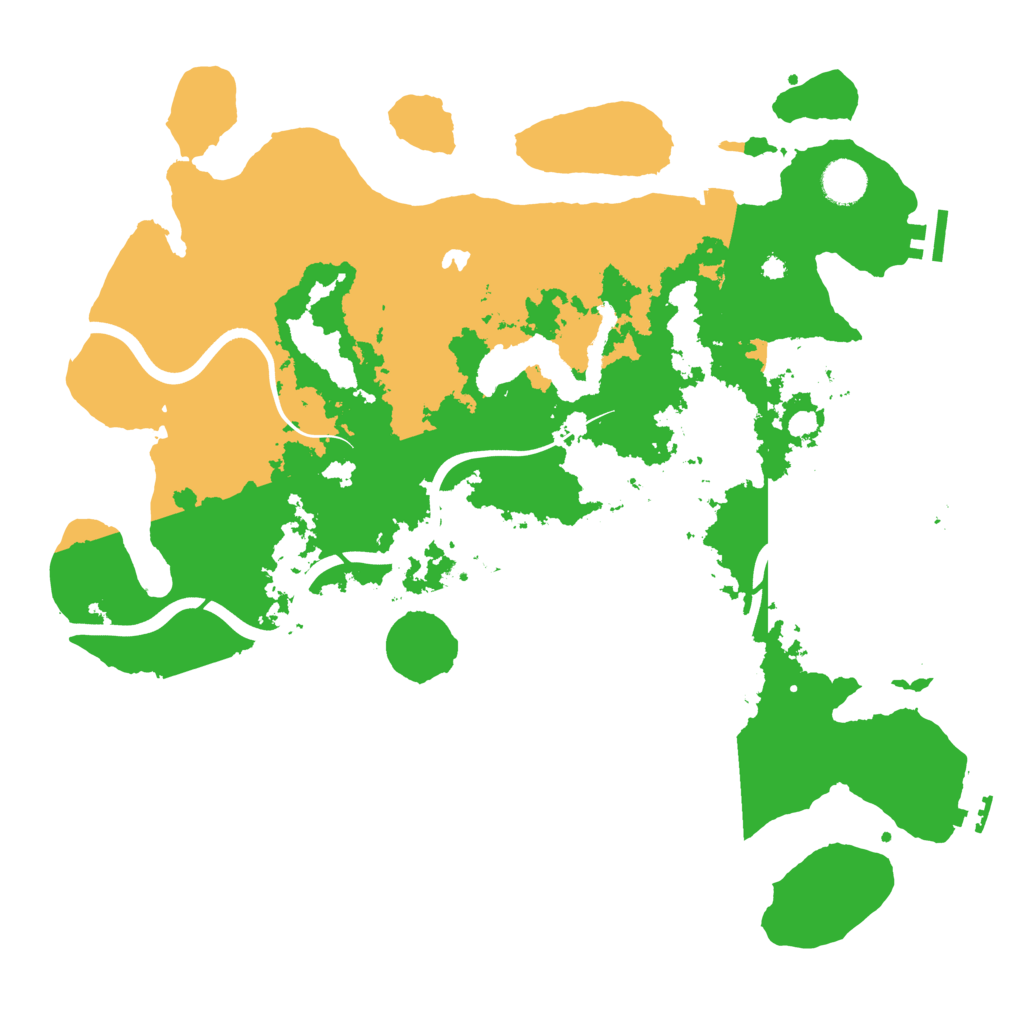 Biome Rust Map: Procedural Map, Size: 4000, Seed: 221954408