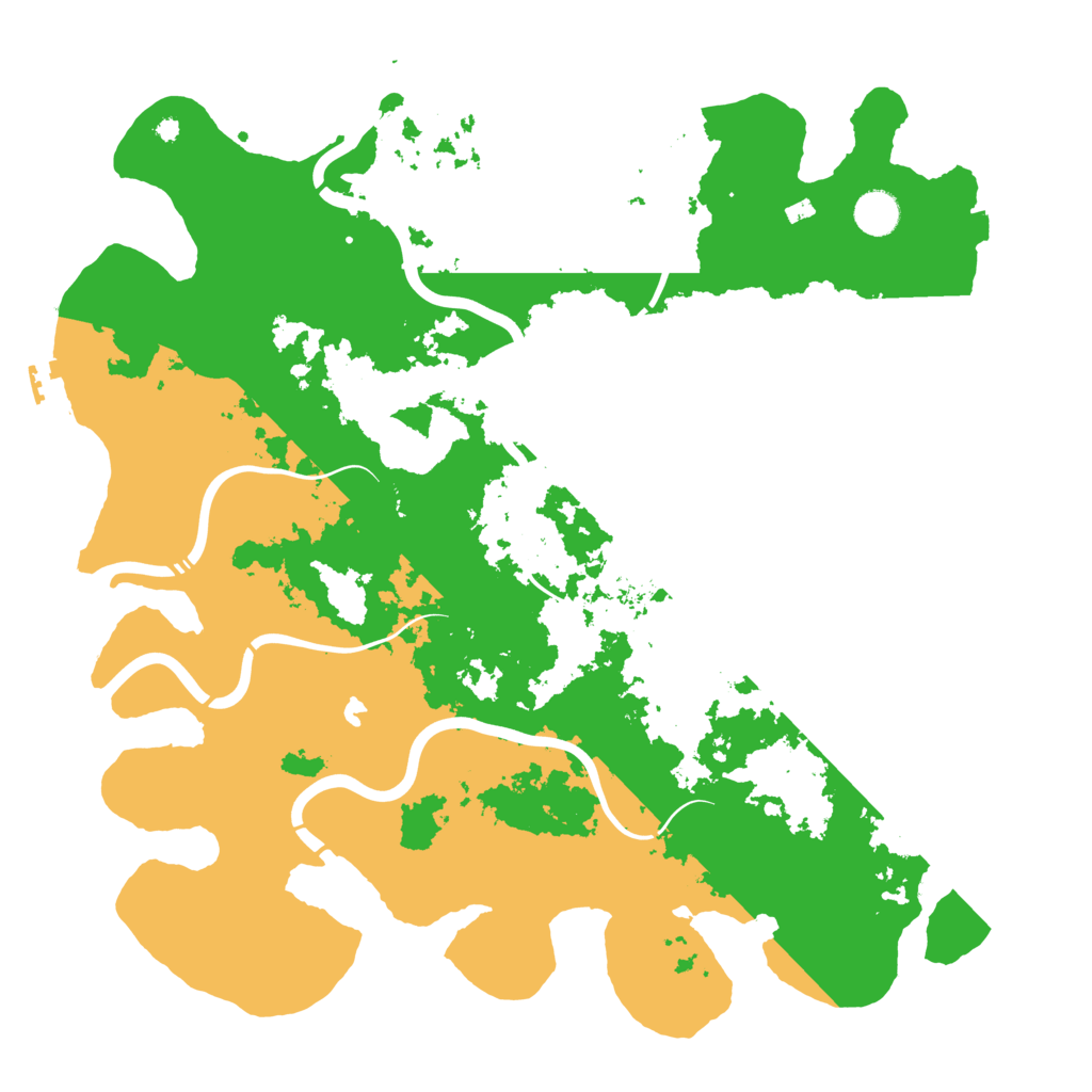 Biome Rust Map: Procedural Map, Size: 4250, Seed: 1248657779