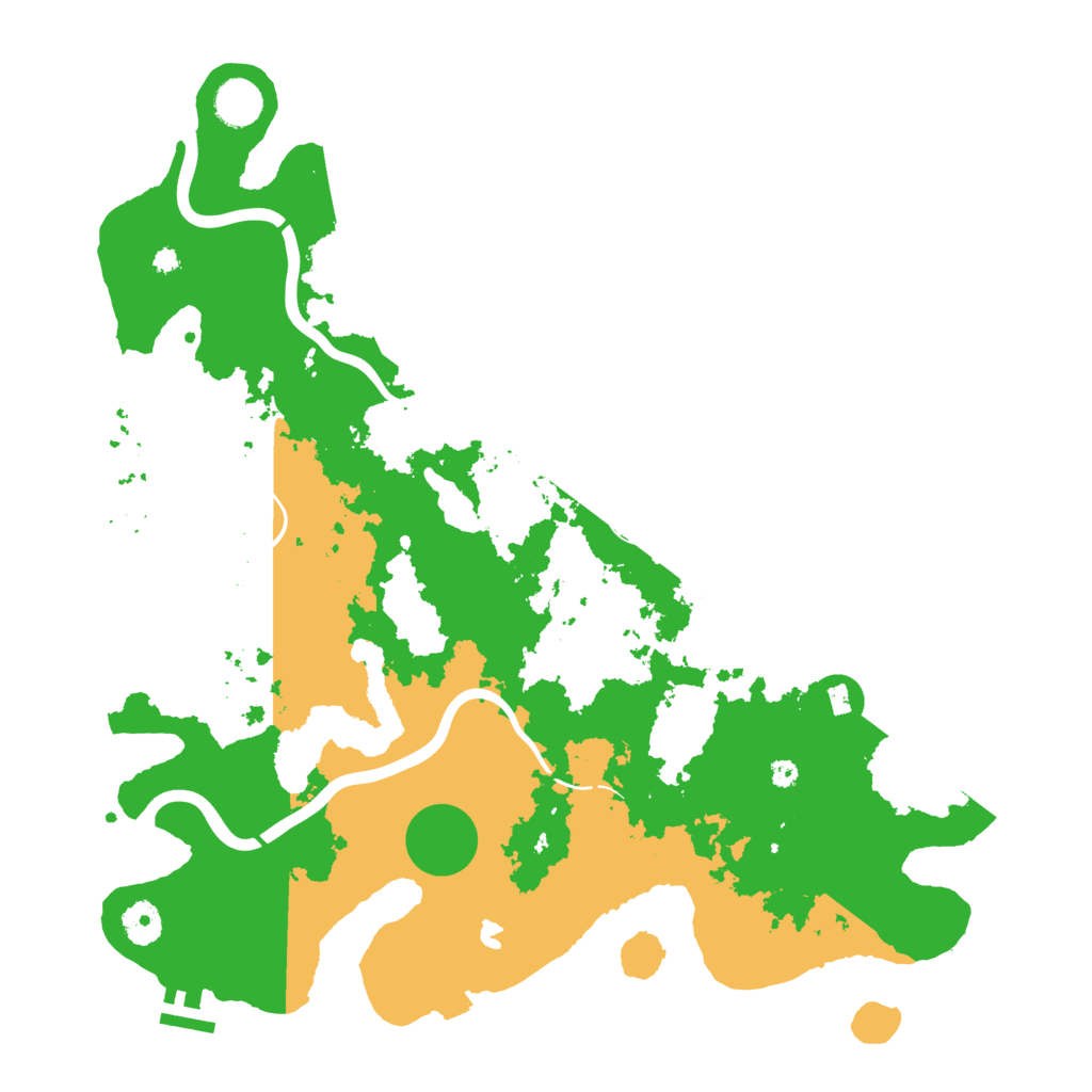 Biome Rust Map: Procedural Map, Size: 4000, Seed: 957080831