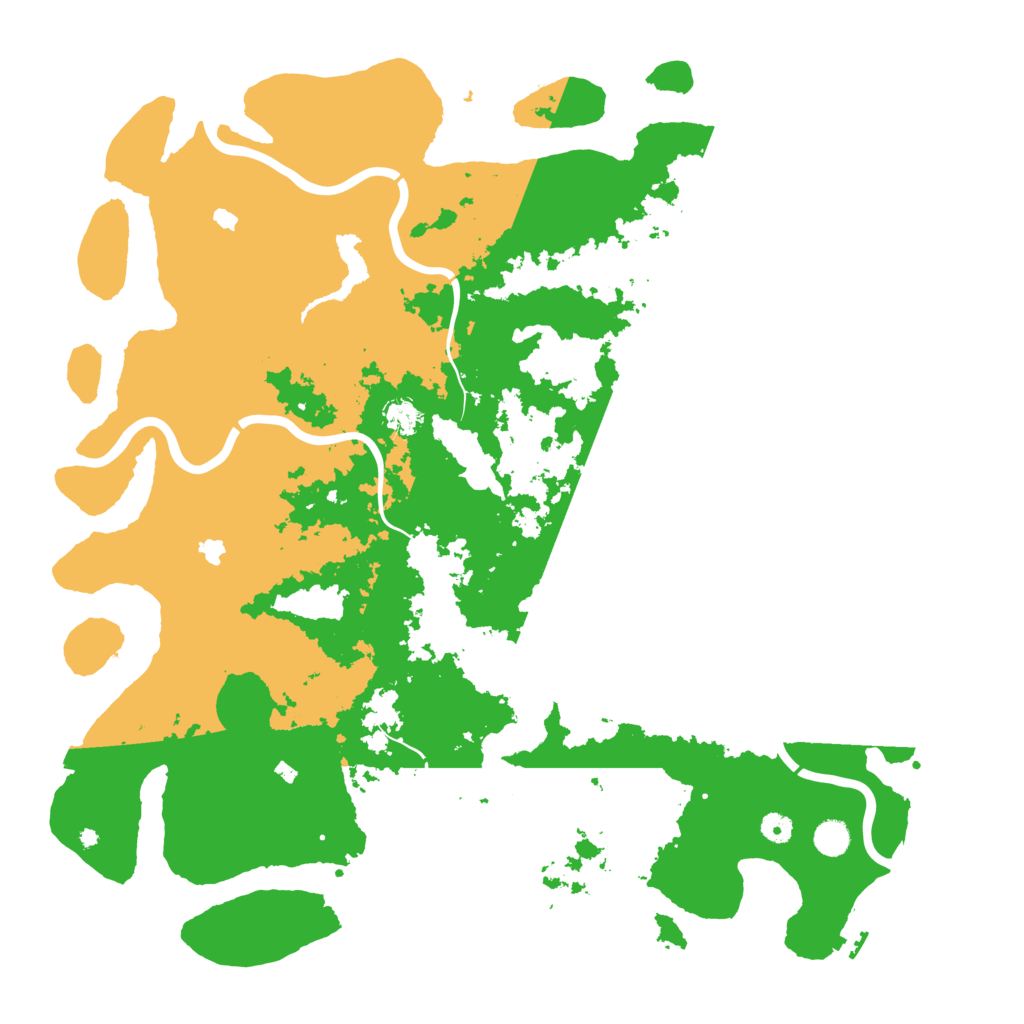 Biome Rust Map: Procedural Map, Size: 5000, Seed: 239459