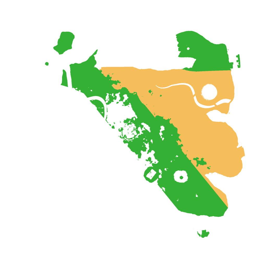 Biome Rust Map: Procedural Map, Size: 3000, Seed: 898378943