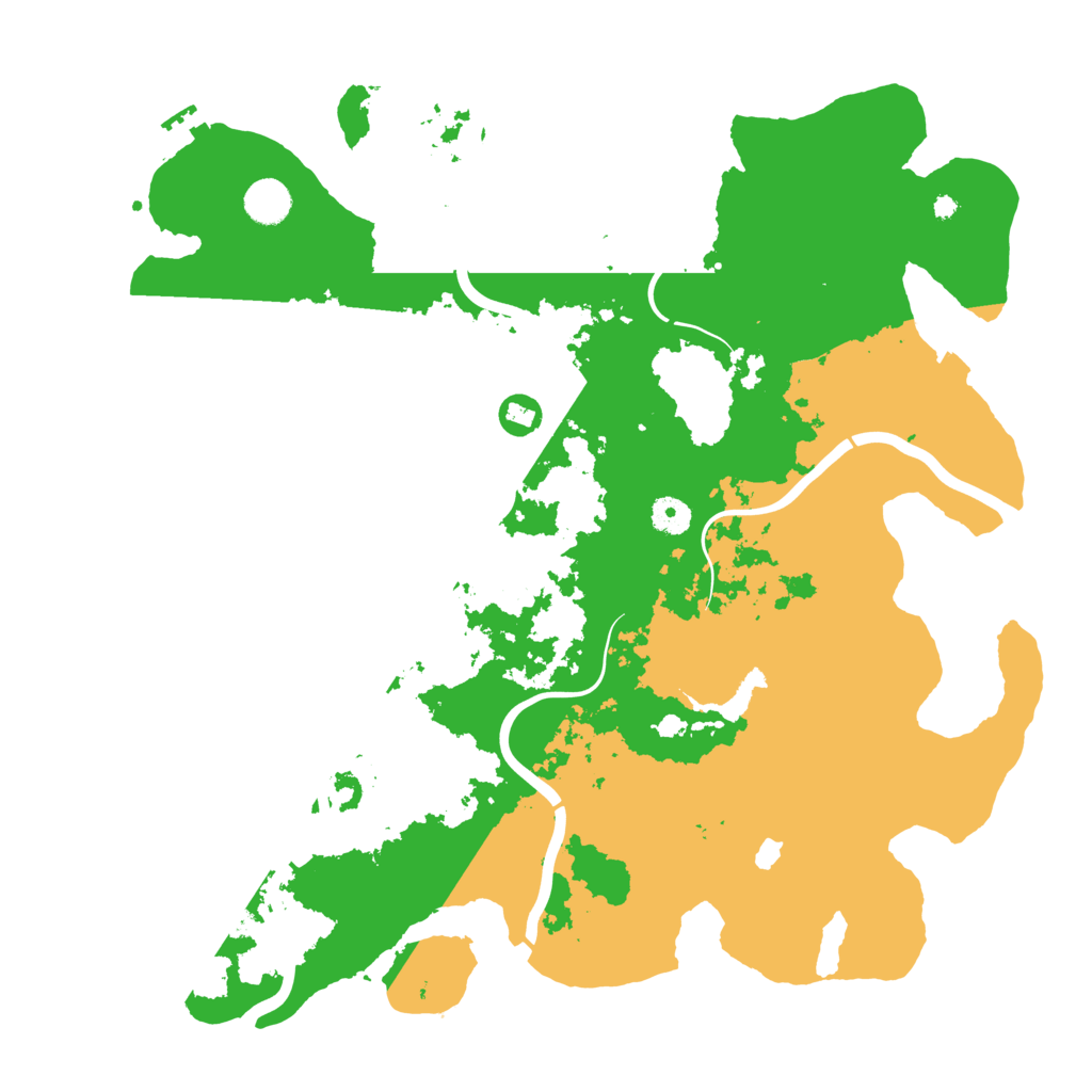 Biome Rust Map: Procedural Map, Size: 4250, Seed: 988034385