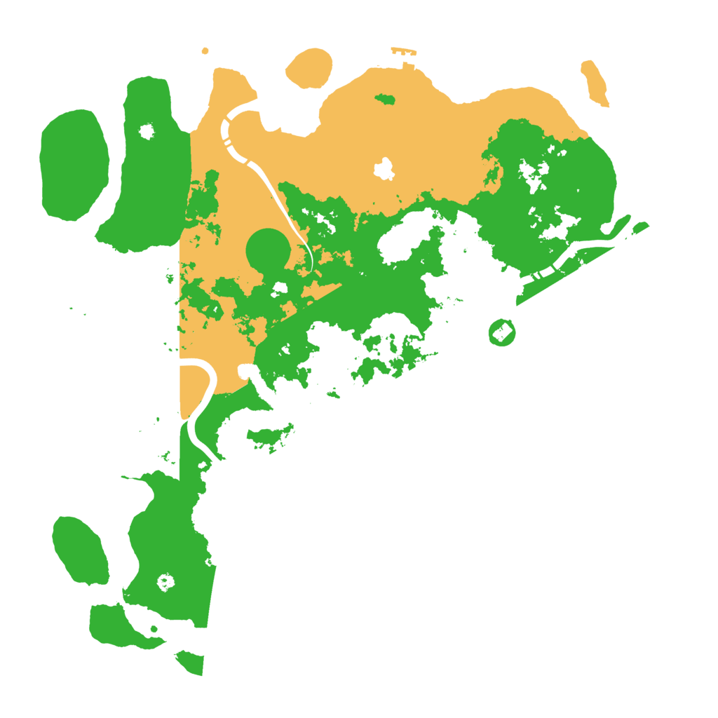 Biome Rust Map: Procedural Map, Size: 4250, Seed: 1423331978