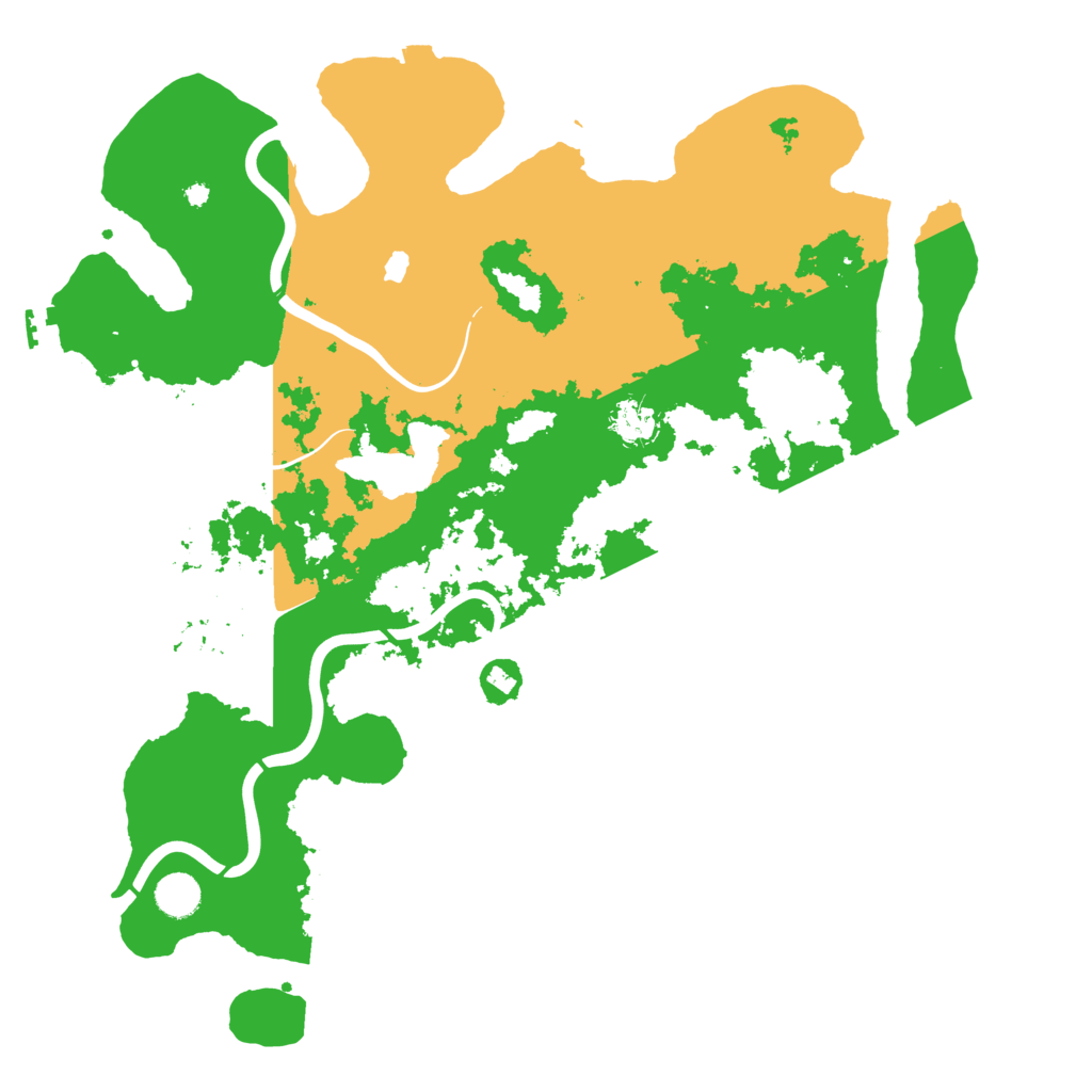 Biome Rust Map: Procedural Map, Size: 4250, Seed: 1119973509