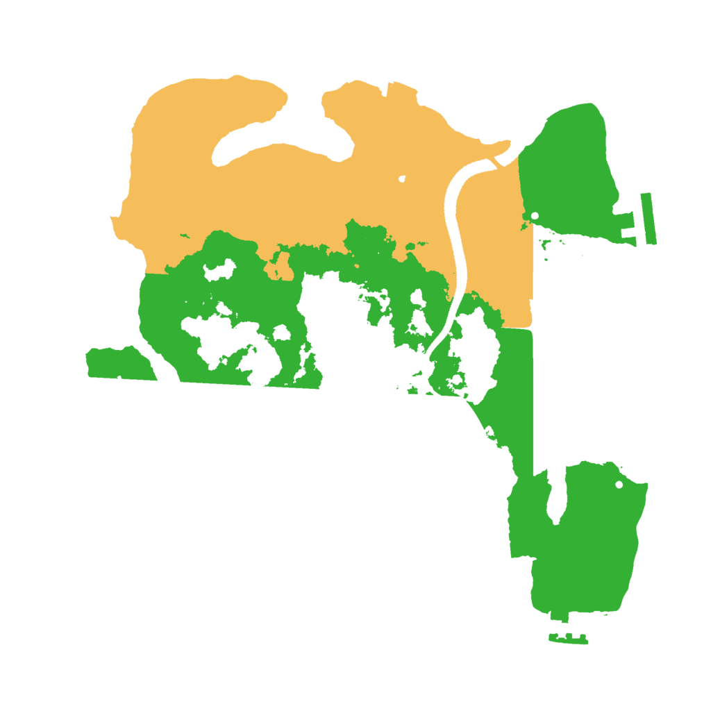 Biome Rust Map: Procedural Map, Size: 2750, Seed: 3557