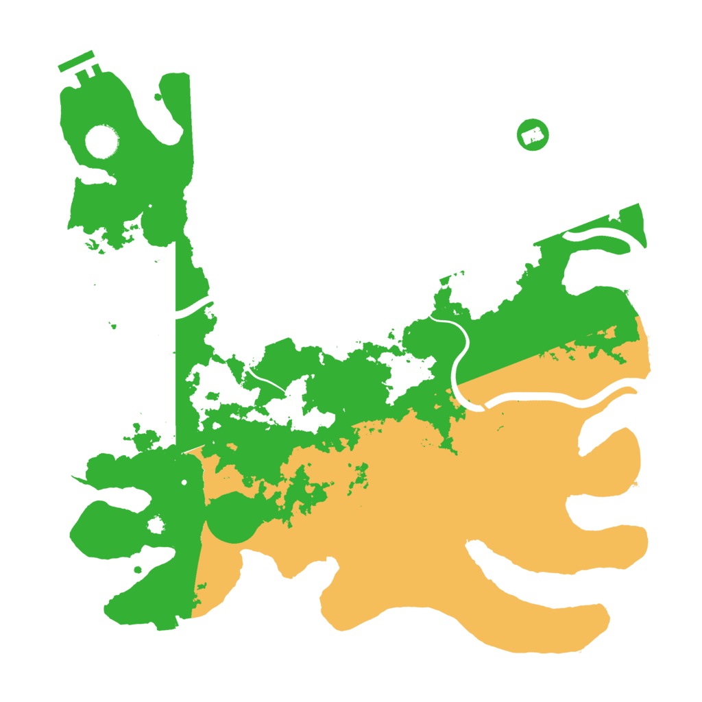 Biome Rust Map: Procedural Map, Size: 3750, Seed: 859457595