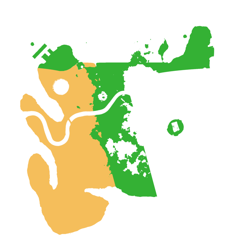 Biome Rust Map: Procedural Map, Size: 2800, Seed: 1356688123