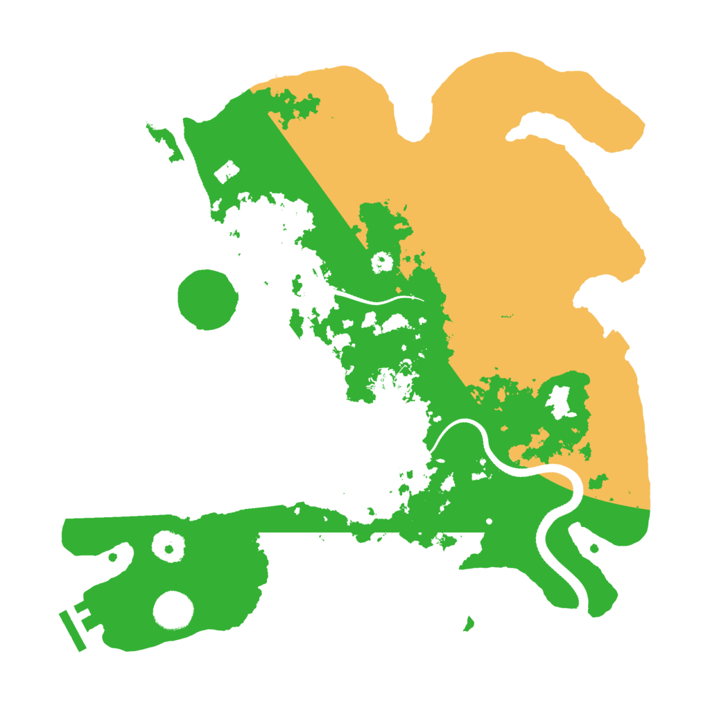 Biome Rust Map: Procedural Map, Size: 3300, Seed: 270826028