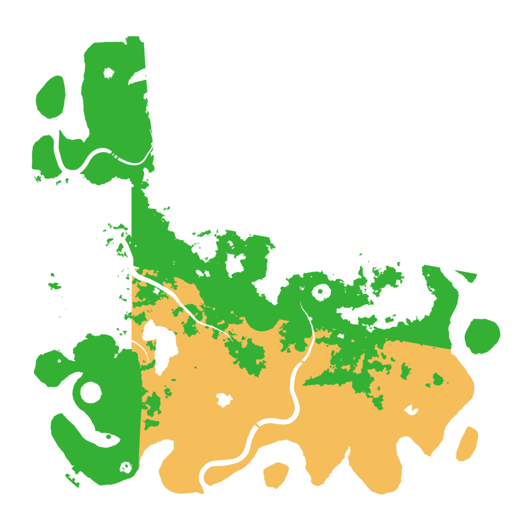 Biome Rust Map: Procedural Map, Size: 4500, Seed: 723145339