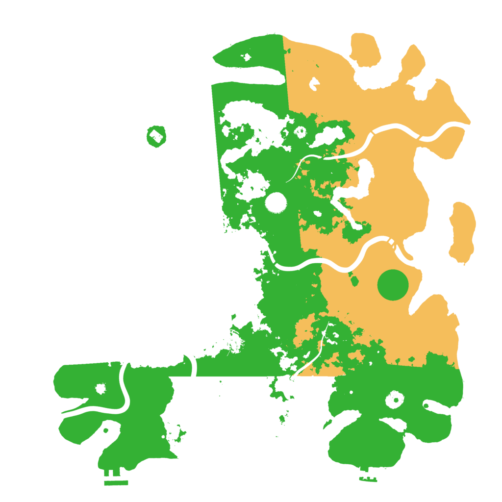 Biome Rust Map: Procedural Map, Size: 4250, Seed: 601807570