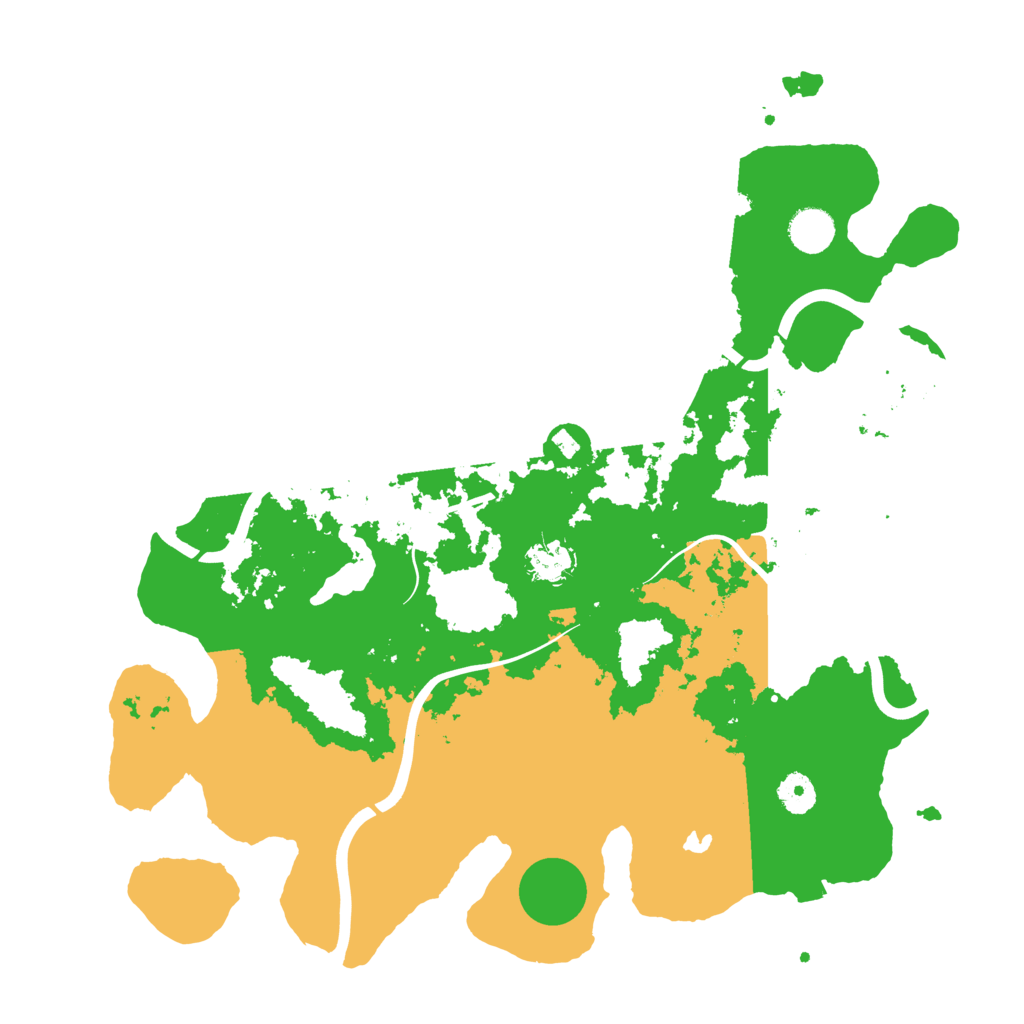 Biome Rust Map: Procedural Map, Size: 4000, Seed: 2126259469