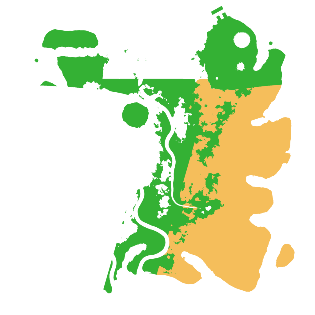 Biome Rust Map: Procedural Map, Size: 3500, Seed: 1894558719