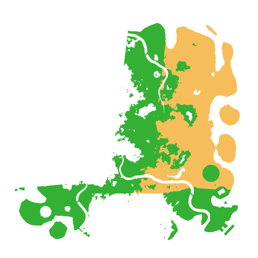 Biome Rust Map: Procedural Map, Size: 4000, Seed: 1697463869