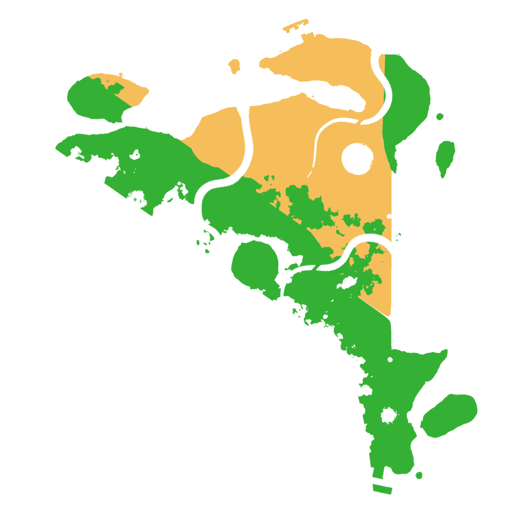Biome Rust Map: Procedural Map, Size: 3000, Seed: 1762511075