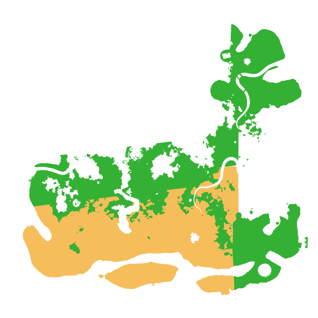 Biome Rust Map: Procedural Map, Size: 4250, Seed: 1533202459