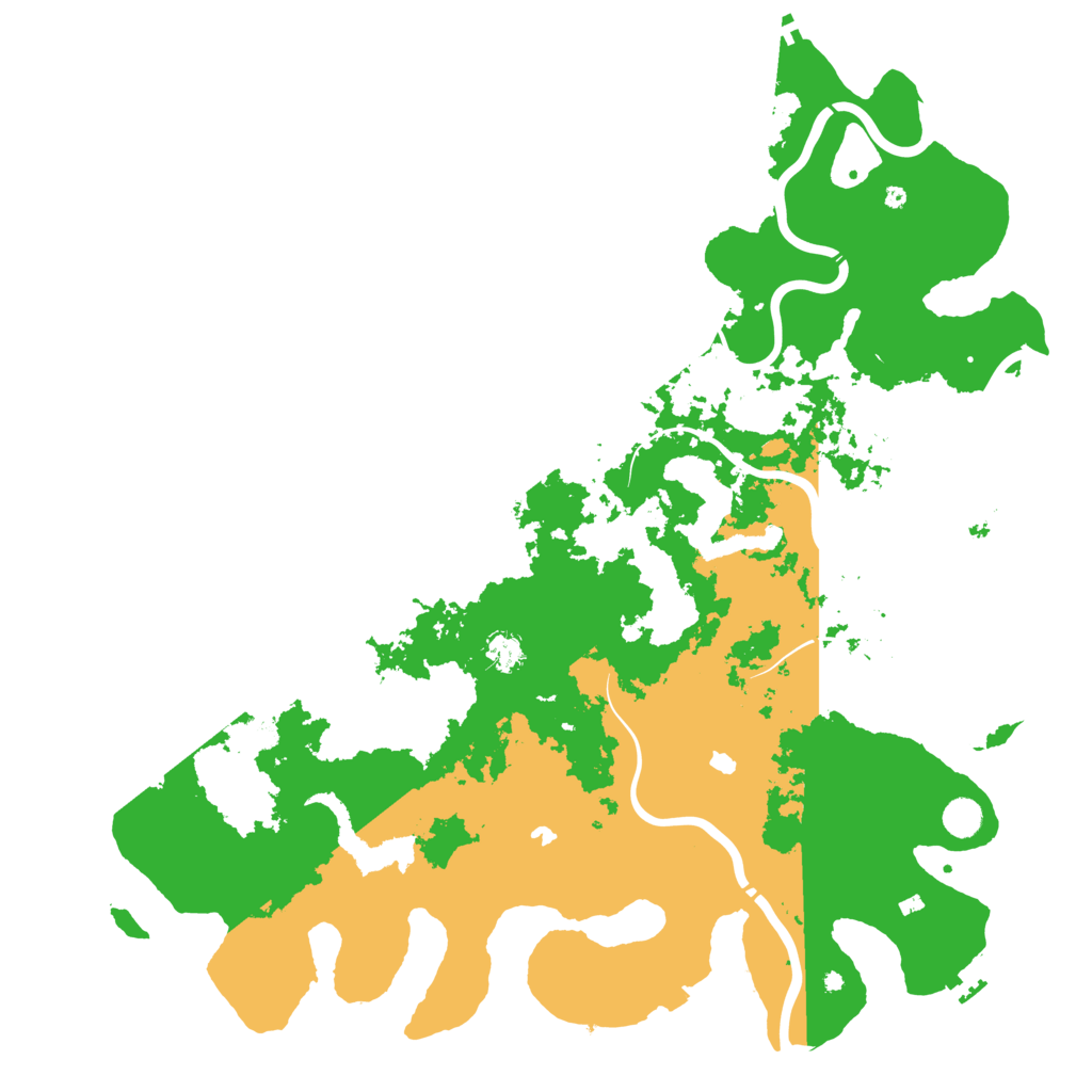 Biome Rust Map: Procedural Map, Size: 5000, Seed: 1793285945