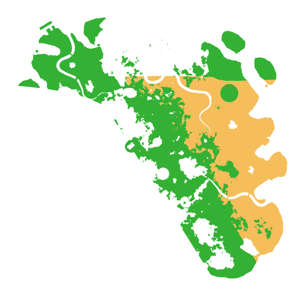 Biome Rust Map: Procedural Map, Size: 4500, Seed: 230512678
