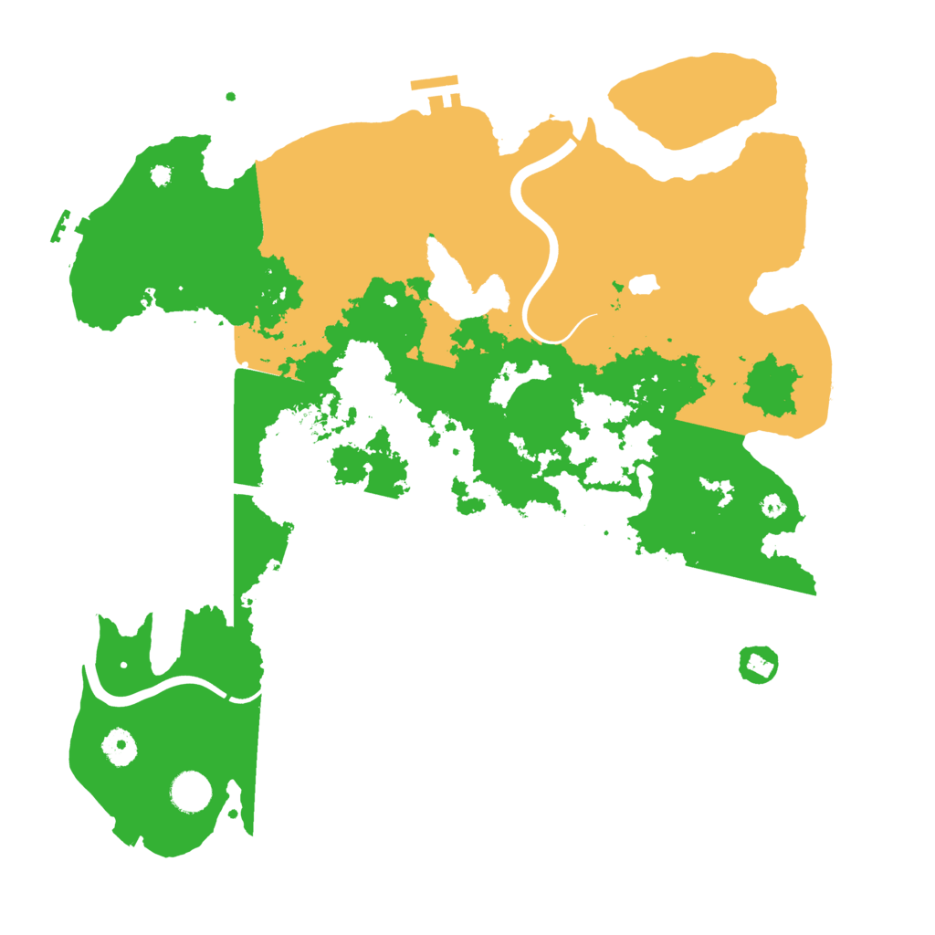 Biome Rust Map: Procedural Map, Size: 4000, Seed: 654038626
