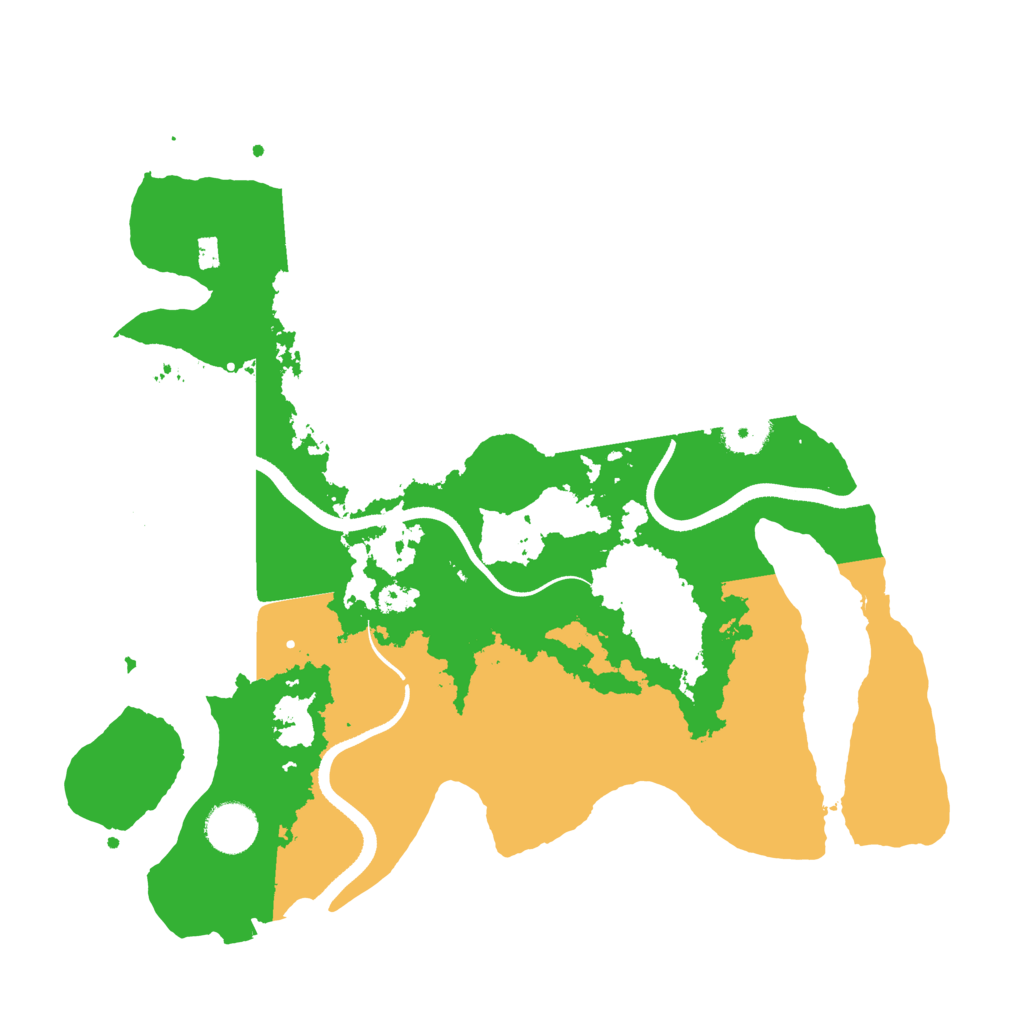 Biome Rust Map: Procedural Map, Size: 3500, Seed: 1640272978