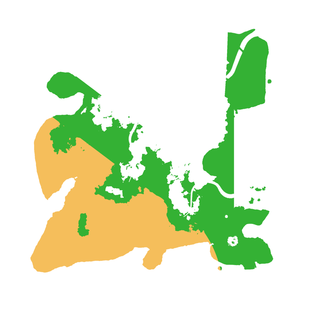 Biome Rust Map: Procedural Map, Size: 3000, Seed: 749943861