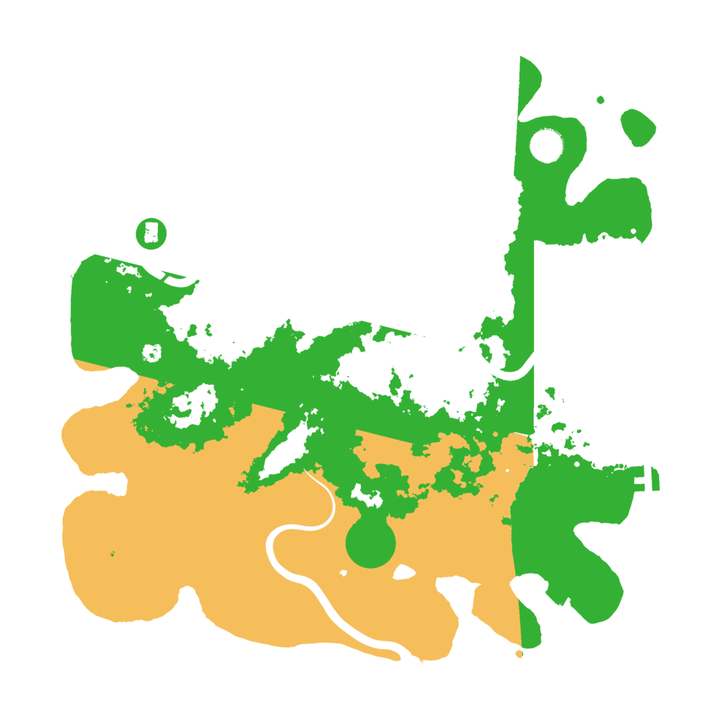 Biome Rust Map: Procedural Map, Size: 3750, Seed: 1042567489