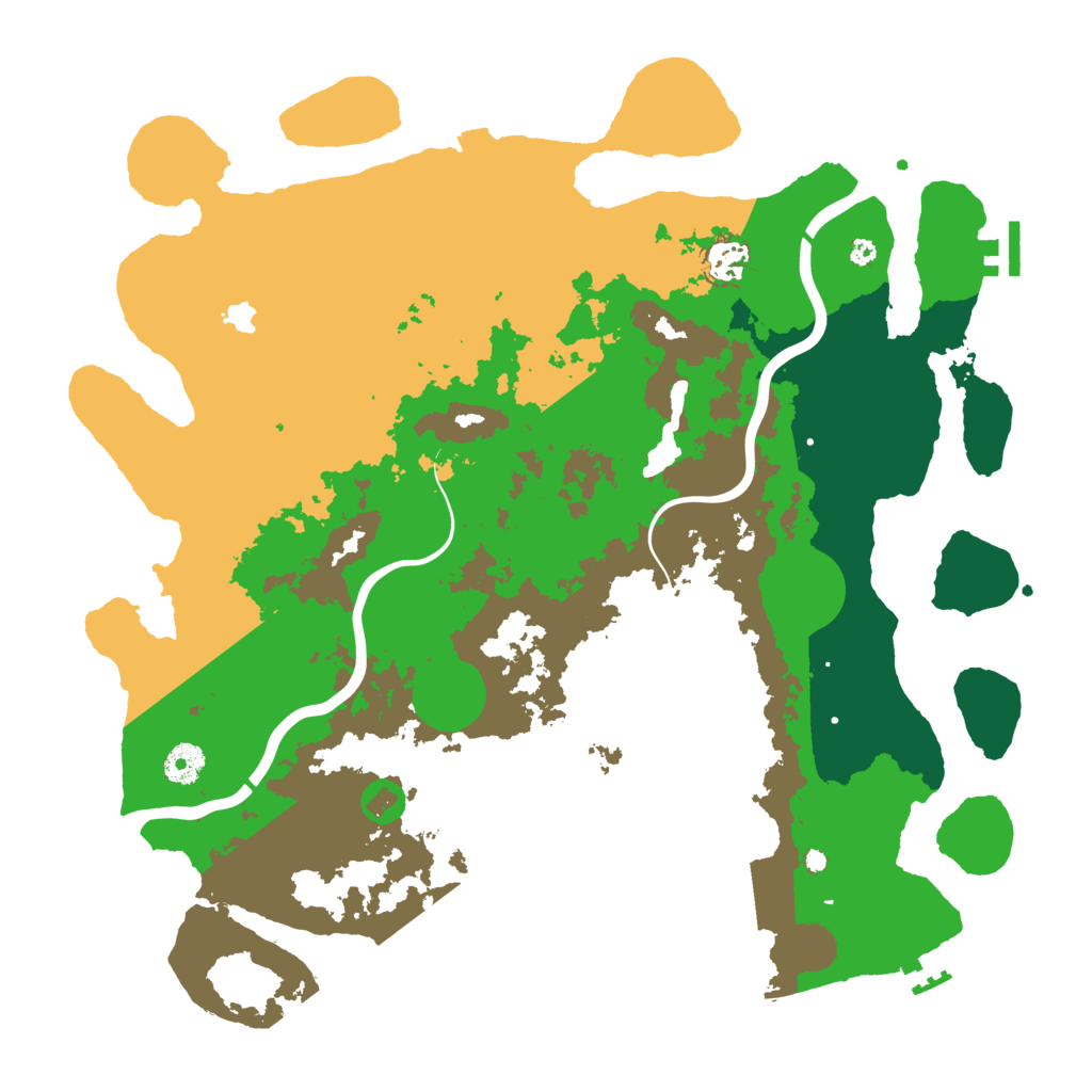 Biome Rust Map: Procedural Map, Size: 4000, Seed: 1885030252