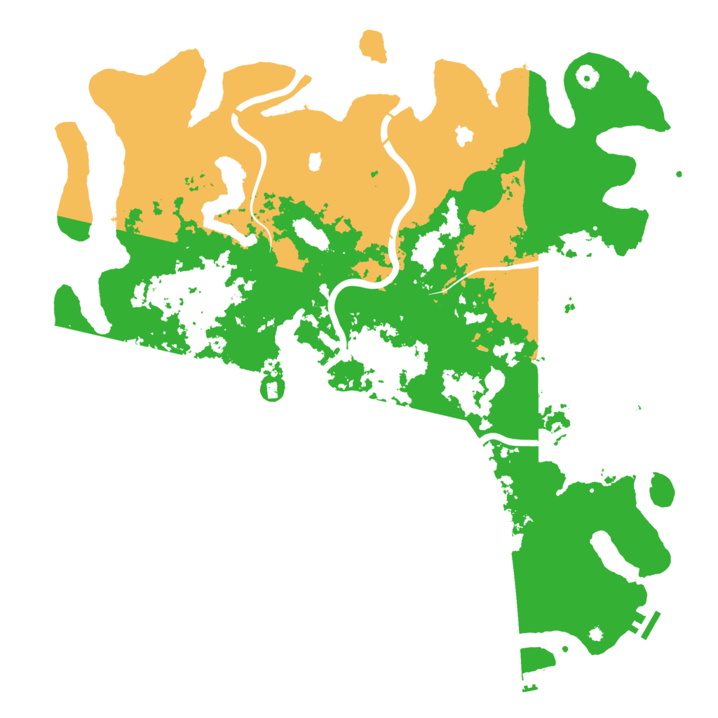 Biome Rust Map: Procedural Map, Size: 4750, Seed: 1406631449