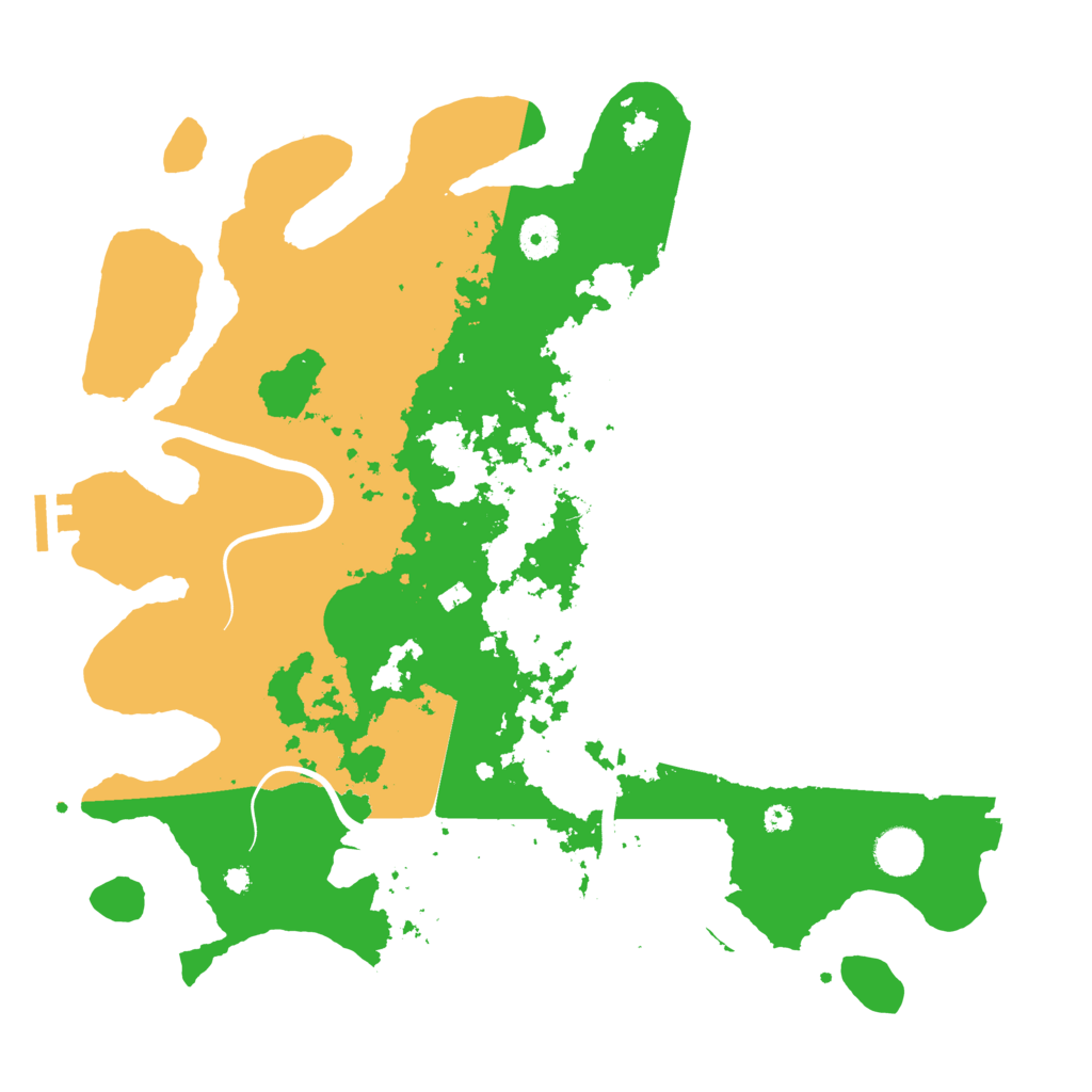 Biome Rust Map: Procedural Map, Size: 3900, Seed: 1855684440