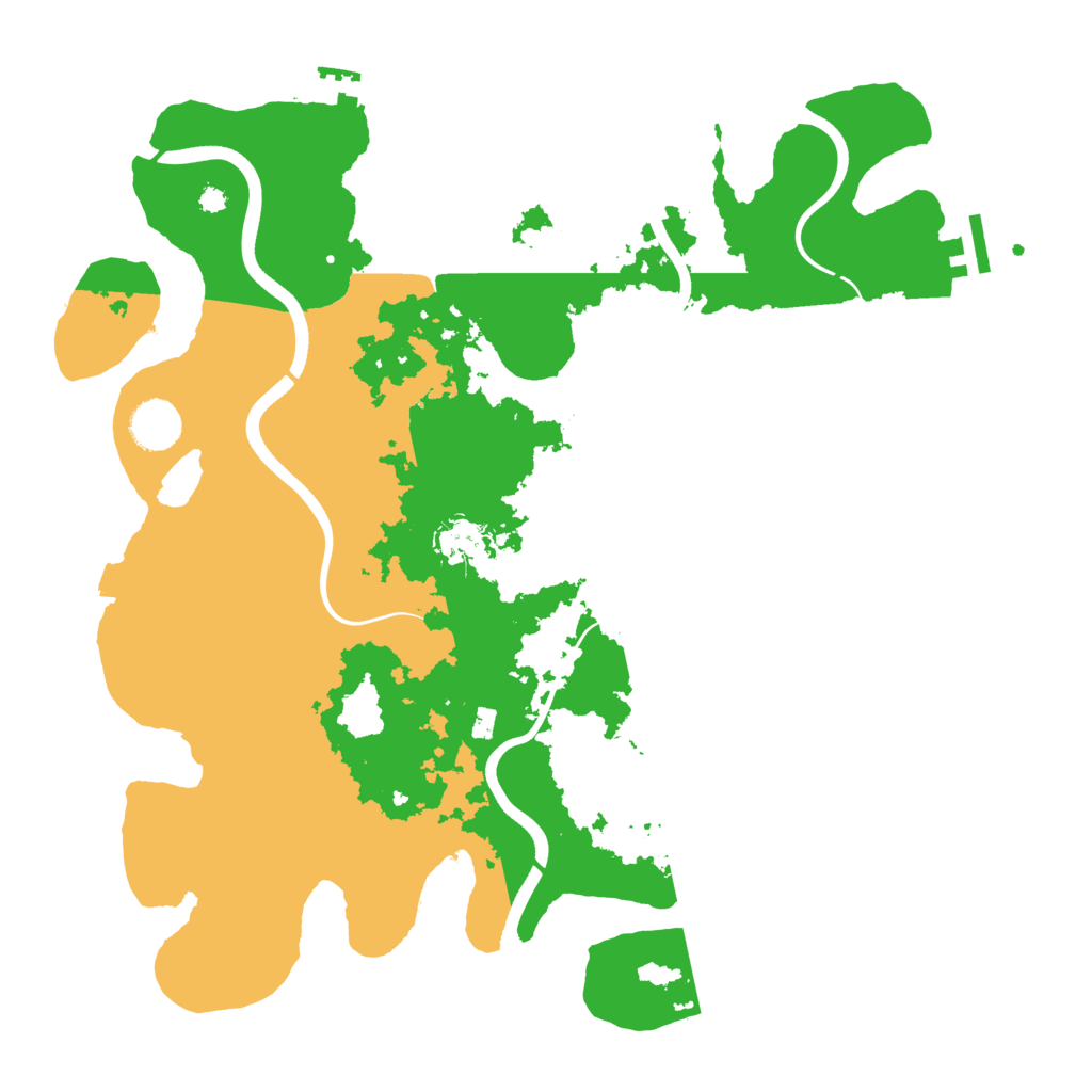 Biome Rust Map: Procedural Map, Size: 3750, Seed: 375978971