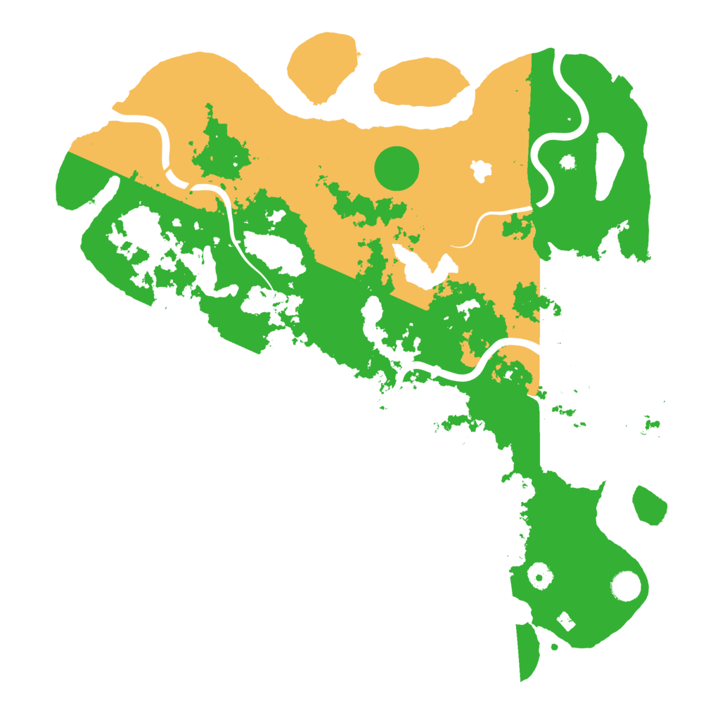 Biome Rust Map: Procedural Map, Size: 4250, Seed: 8802299