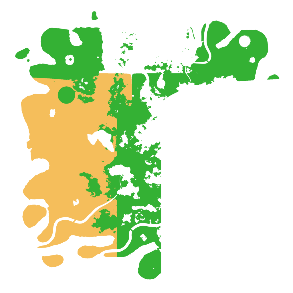 Biome Rust Map: Procedural Map, Size: 4500, Seed: 292