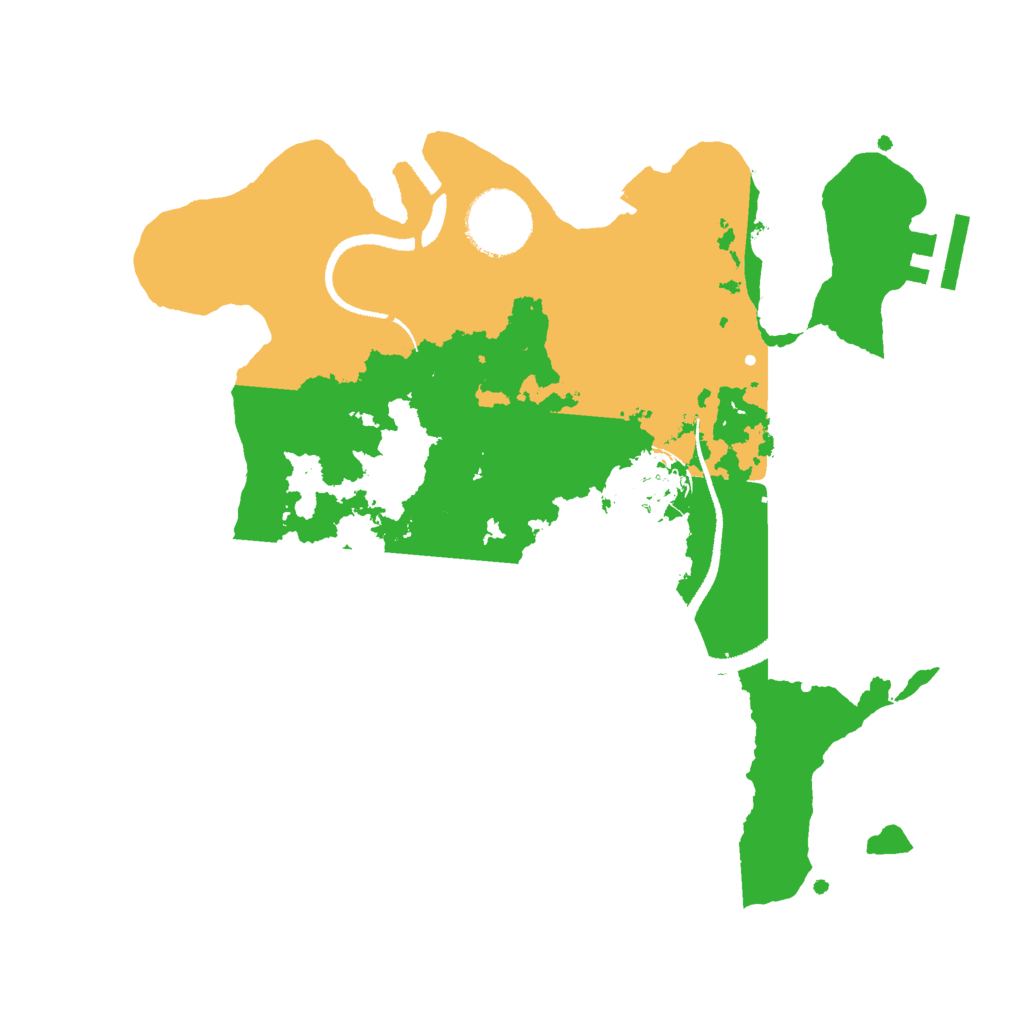 Biome Rust Map: Procedural Map, Size: 2750, Seed: 1956427751